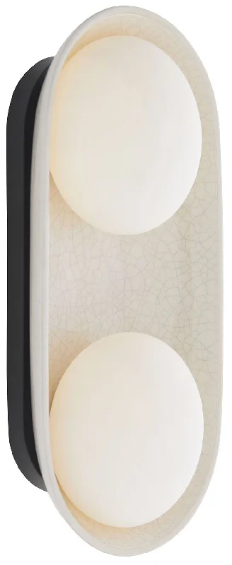 Track lighting for creating a moody atmosphereGlaze Double Wall Sconce