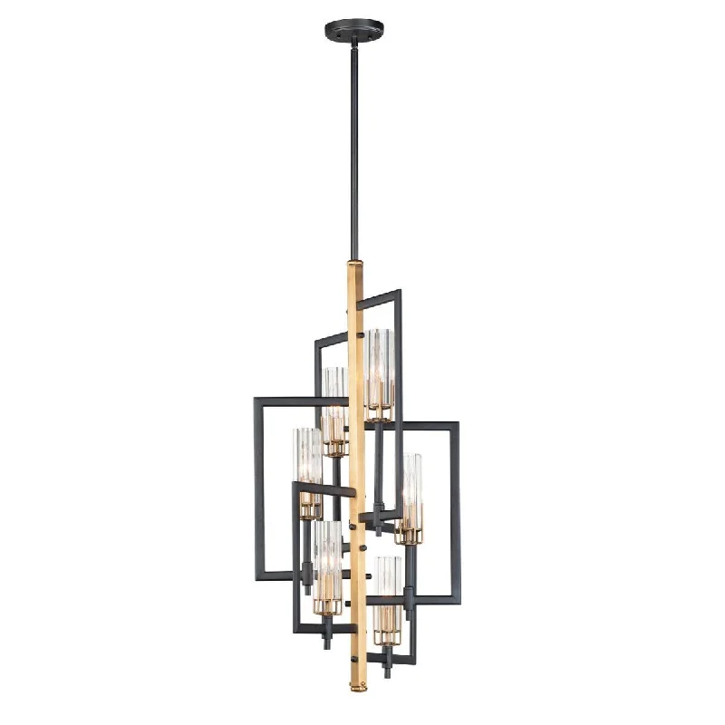 Industrial Lighting for Woodworking FactoriesFlambeau 19 in. 6 Lights Pendant Light Black Finish Industrial Lighting for Woodworking FactoriesFlambeau 19 in. 6 Lights Pendant Light Black Finish
