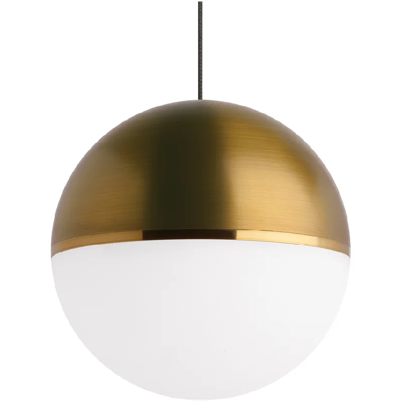 Track lighting with swivel heads for precise aimingAkova Pendant MonoRail