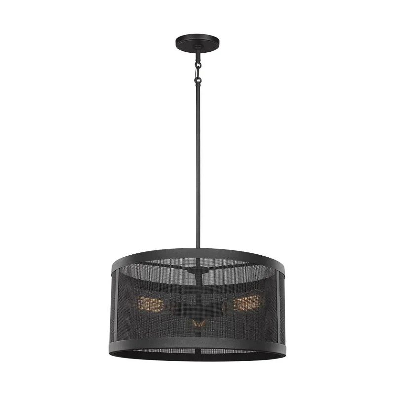 Dimmable Industrial Lighting for Ambiance ControlGereon 19 in. 3 Lights Pendant Light Black Finish Dimmable Industrial Lighting for Ambiance ControlGereon 19 in. 3 Lights Pendant Light Black Finish