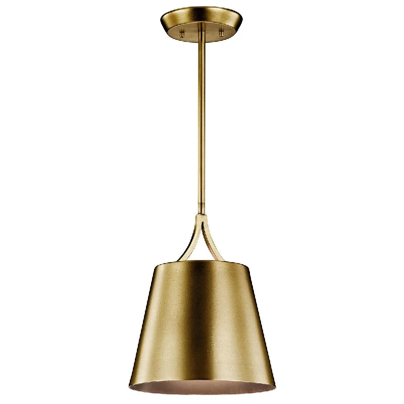Waterproof Industrial Lighting for Wet AreasMaclain 10 In. Pendant Light Brass Finish