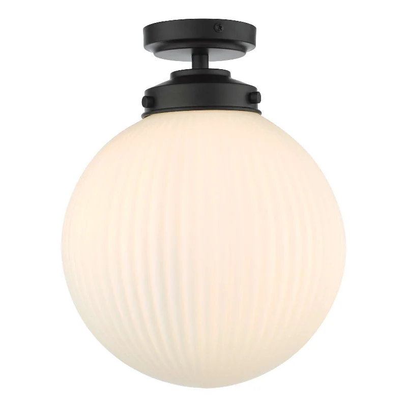 Outdoor - rated track lighting for patiosAlrik Bathroom Flush Matt Black Opal Glass IP44 Outdoor - rated track lighting for patiosAlrik Bathroom Flush Matt Black Opal Glass IP44