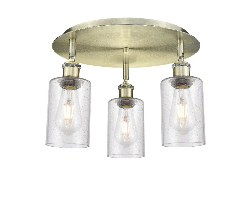 Industrial Wall - Mounted Lighting for Workshop WallsDowntown Urban Three Light Flush Mount Industrial Wall - Mounted Lighting for Workshop WallsDowntown Urban Three Light Flush Mount