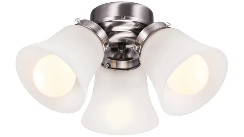 Track lighting with adjustable armsWind River KG400 Light Kit in Nickel