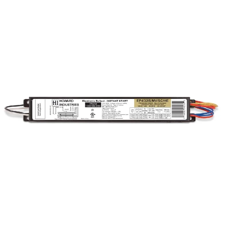 Contemporary track lighting in black finishEP4/32IS/MV/MC/HE T8 Fluorescent Ballasts 3-4 Lamp F32T8 Electronic Fluorescent Ballast High Efficiency Contemporary track lighting in black finishEP4/32IS/MV/MC/HE T8 Fluorescent Ballasts 3-4 Lamp F32T8 Electronic Fluorescent Ballast High Efficiency