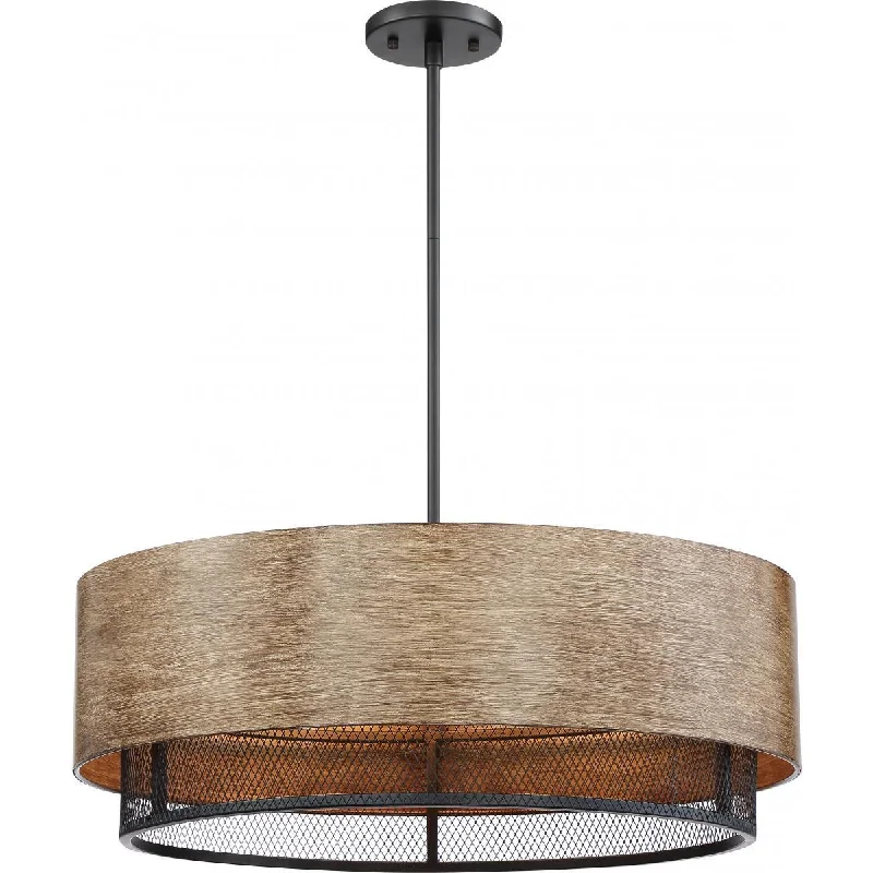Dimmable Industrial Lighting for Ambiance ControlBarrique 24 in. 5 Lights Pendant Light Black Finish Dimmable Industrial Lighting for Ambiance ControlBarrique 24 in. 5 Lights Pendant Light Black Finish