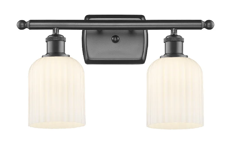 Industrial Wall - Mounted Lighting for Workshop WallsBallston Two Light Bath Vanity Industrial Wall - Mounted Lighting for Workshop WallsBallston Two Light Bath Vanity