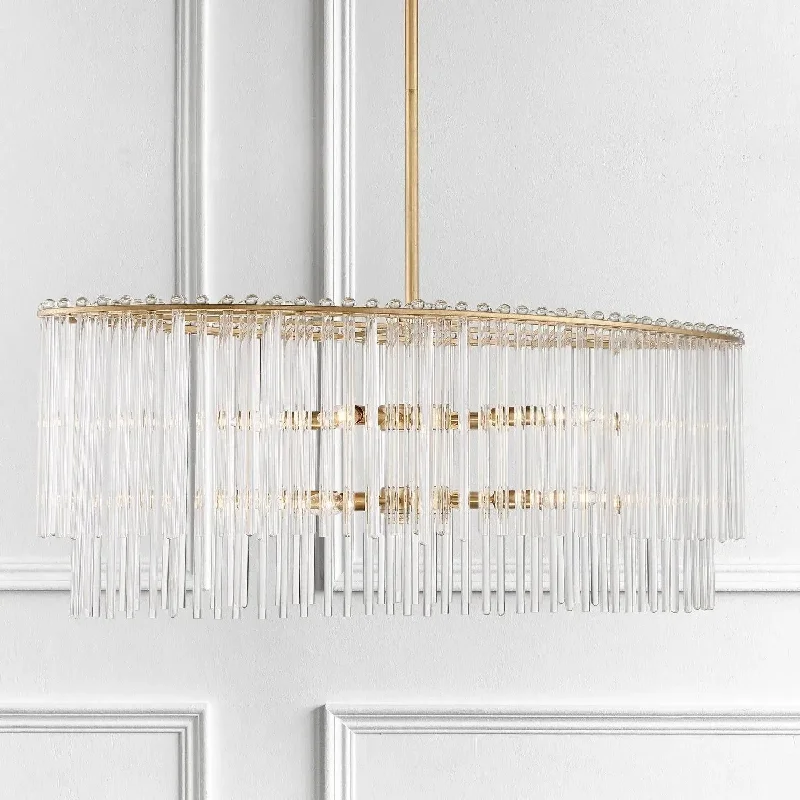 Track lighting with adjustable armsBleecker Chandelier