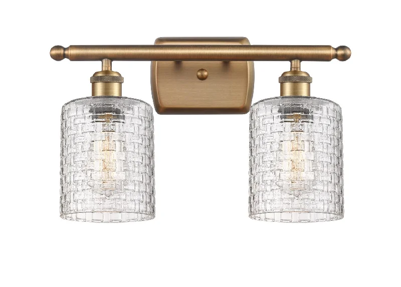 Waterproof Industrial Lighting for Wet AreasBallston Two Light Bath Vanity