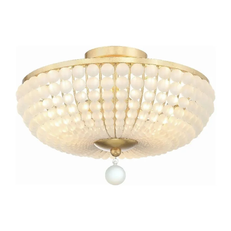 Track lighting with colored glass accentsBella Ceiling Mount