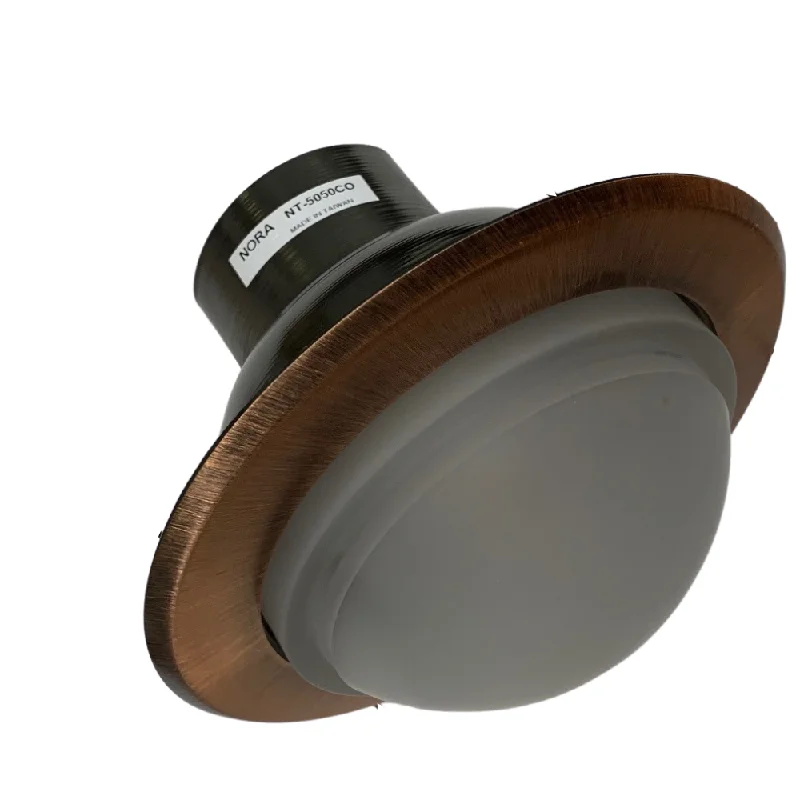 Track lighting for high - ceiling spacesNora NT-5050CO 5" Front Loading Frosted Dome Shower Lens Trim Copper Track lighting for high - ceiling spacesNora NT-5050CO 5" Front Loading Frosted Dome Shower Lens Trim Copper