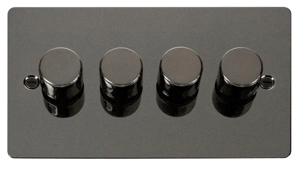 Modern track lighting with LED bulbsDefine 4 Gang 2 Way 75W LED Dimmer Switch