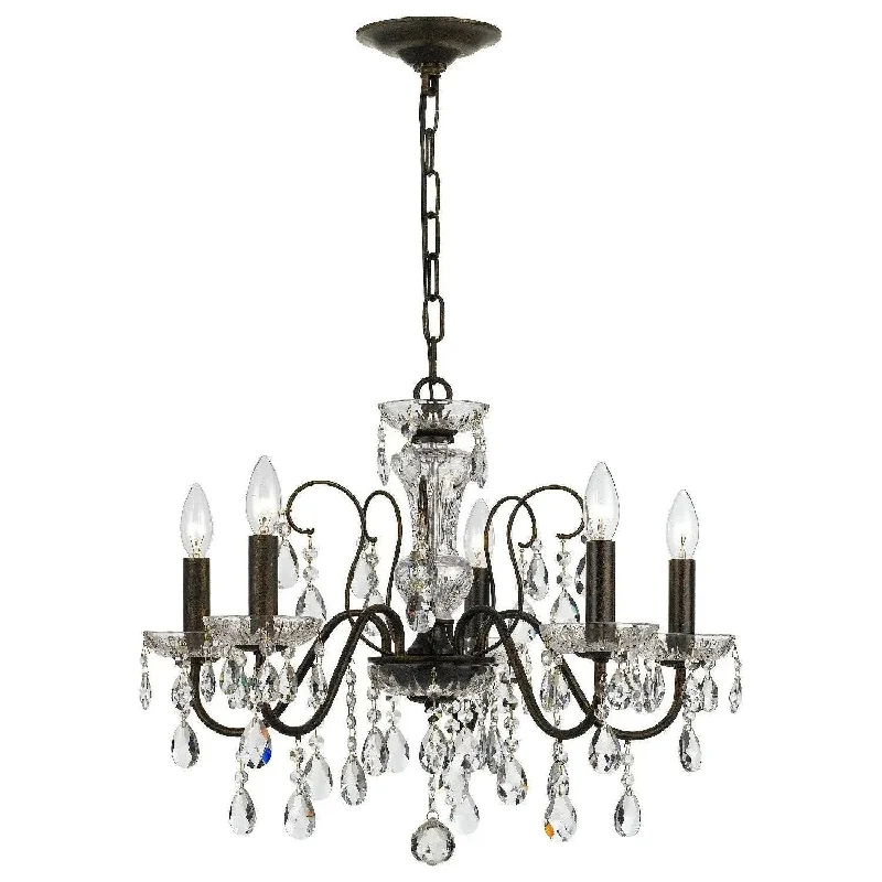 Low - voltage track lighting for safetyButler Chandelier