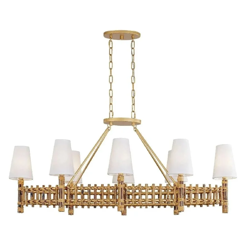 Modern track lighting with LED bulbsNevis Linear Pendant