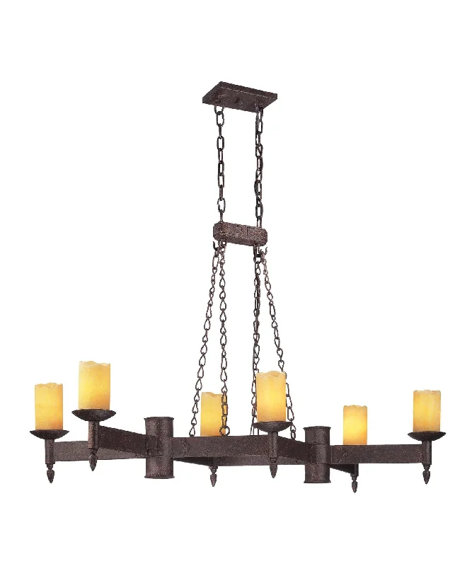 Modern track lighting with LED bulbsF2586 - Weathered Rust 6 Lt. Academy Island Light Modern track lighting with LED bulbsF2586 - Weathered Rust 6 Lt. Academy Island Light