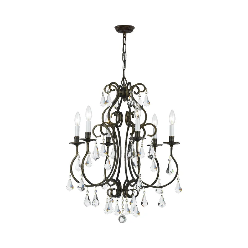 Rustic track lighting for farmhouse decorAshton Chandelier