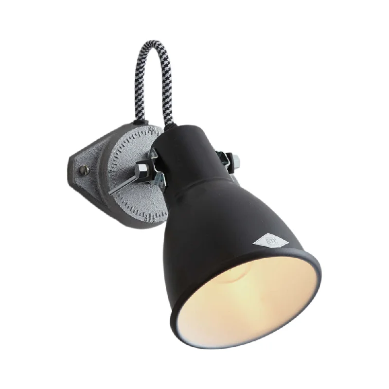 Track lighting with frosted glass shadesfabric wall lamps with a linen shade for a relaxed and breathable atmosphereStirrup Wall Light Track lighting with frosted glass shadesfabric wall lamps with a linen shade for a relaxed and breathable atmosphereStirrup Wall Light