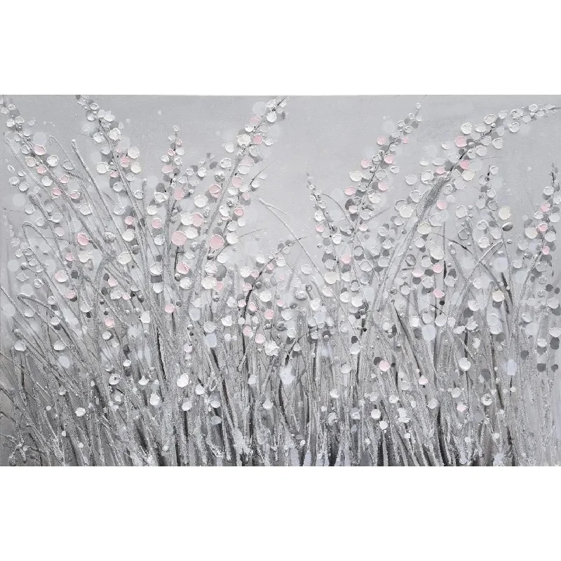 Track lighting for accentuating artworksVaraluz Casa Abstract Floral Wall Art