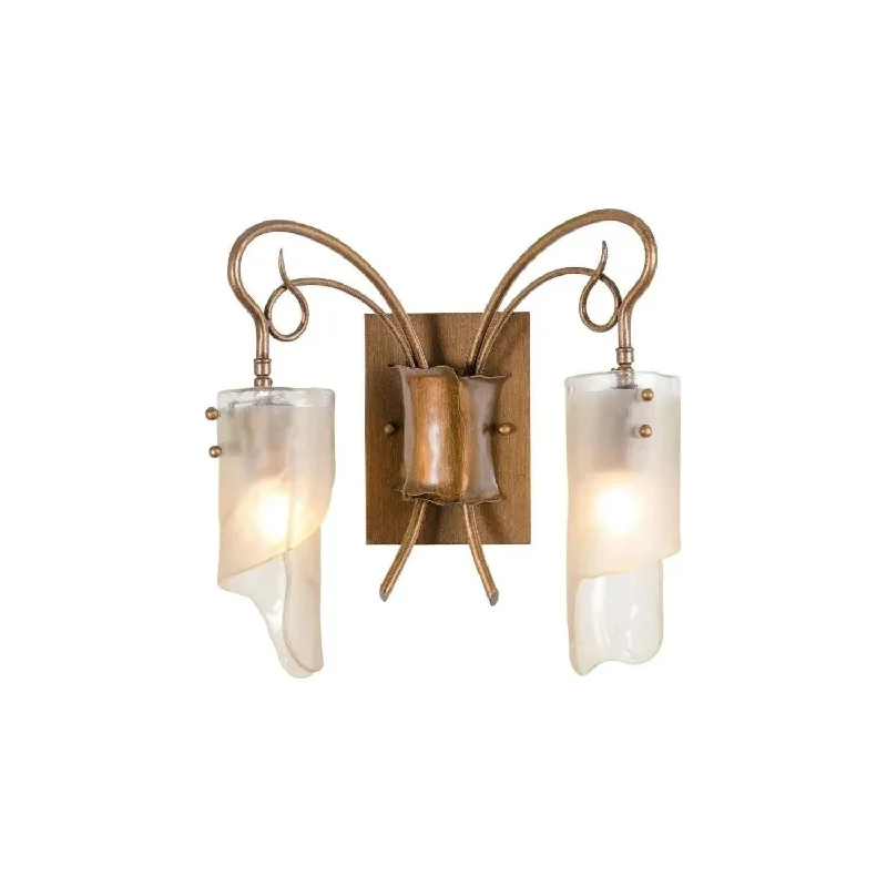 Track lighting with colored glass accentsSoho Bath Vanity