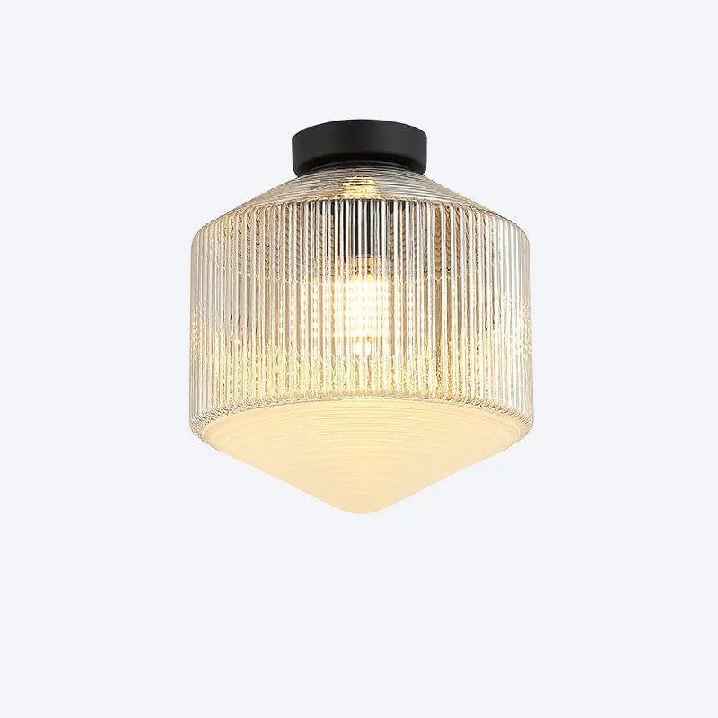 Track lighting with frosted glass shadesCAMILLA CEILING