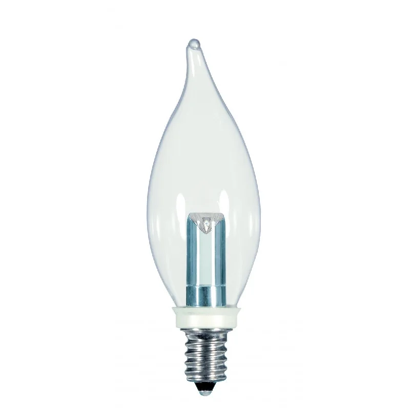 Track lighting for creating a moody atmosphereSatco S9153 1 Watt LED Flame Tip Candelabra Bulb CA8 Clear 2700K Track lighting for creating a moody atmosphereSatco S9153 1 Watt LED Flame Tip Candelabra Bulb CA8 Clear 2700K