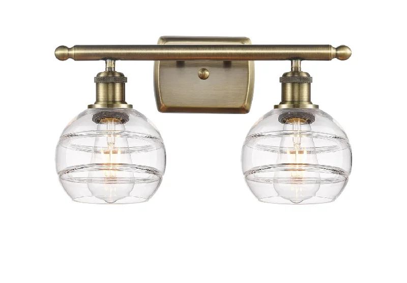 Industrial Lighting for Textile MillsBallston Two Light Bath Vanity