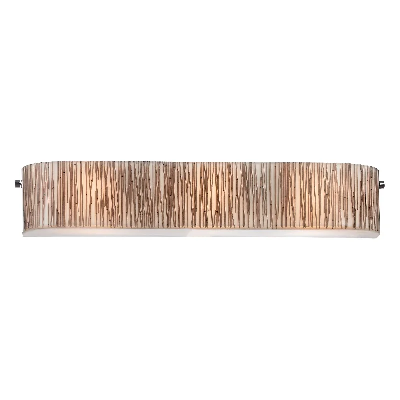 White track lighting for a clean lookModern Organics 29" Wide 3-Light Vanity Light White track lighting for a clean lookModern Organics 29" Wide 3-Light Vanity Light