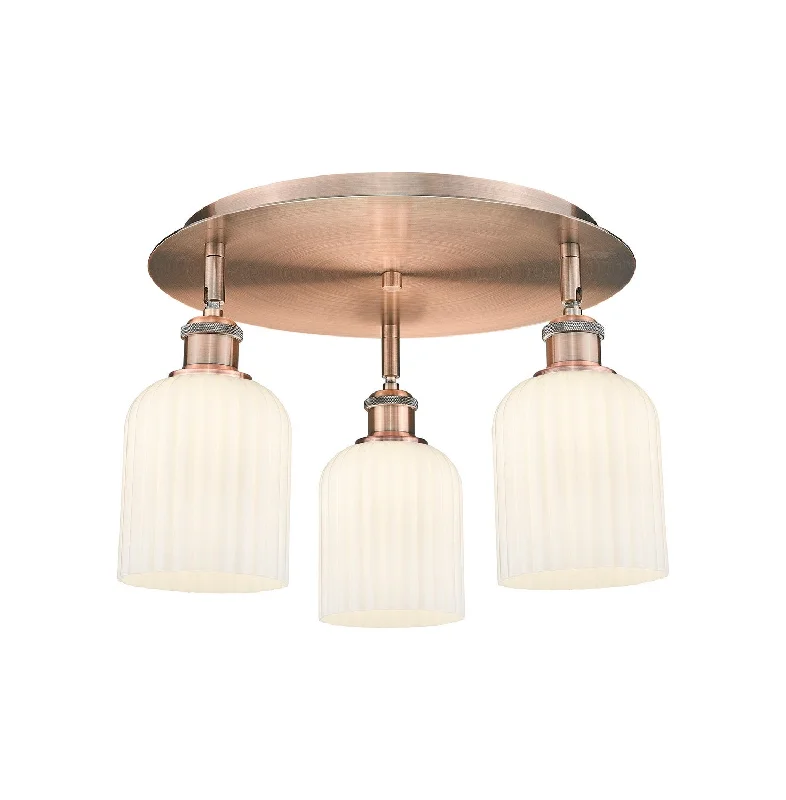 Industrial Task Lighting for Precision WorkstationsDowntown Urban Three Light Flush Mount Industrial Task Lighting for Precision WorkstationsDowntown Urban Three Light Flush Mount