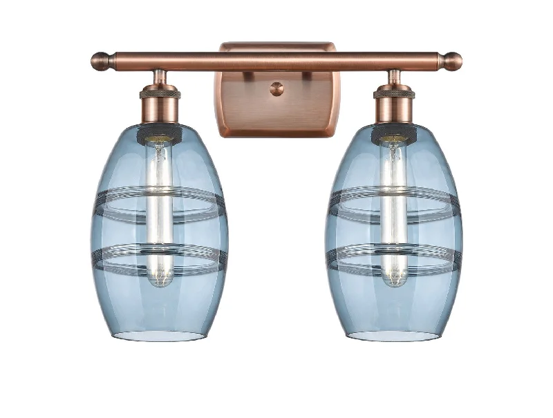 Industrial Lighting for Woodworking FactoriesBallston Two Light Bath Vanity