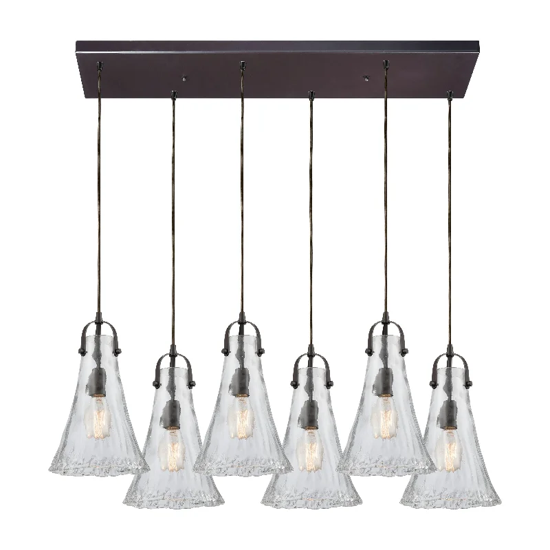Track lighting for museums and galleriesHand Formed Glass 32" Wide 6-Light Mini Pendant Track lighting for museums and galleriesHand Formed Glass 32" Wide 6-Light Mini Pendant