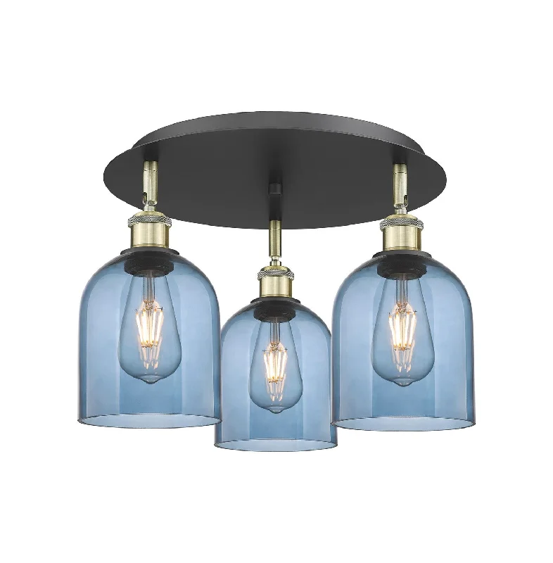 Corrosion - Resistant Industrial Lighting for Coastal FactoriesDowntown Urban Three Light Flush Mount Corrosion - Resistant Industrial Lighting for Coastal FactoriesDowntown Urban Three Light Flush Mount