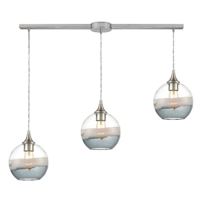Track lighting for illuminating walkwaysSutter Creek 36" Wide 3-Light Pendant