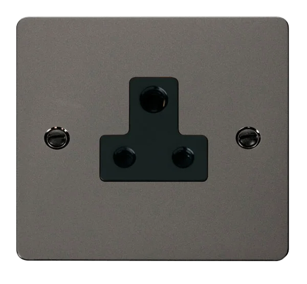 Track lighting with clear glass shadesDefine 5A Round Pin Socket Outlet