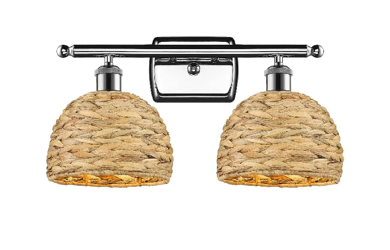 Waterproof Industrial Lighting for Wet AreasDowntown Urban Two Light Bath Vanity