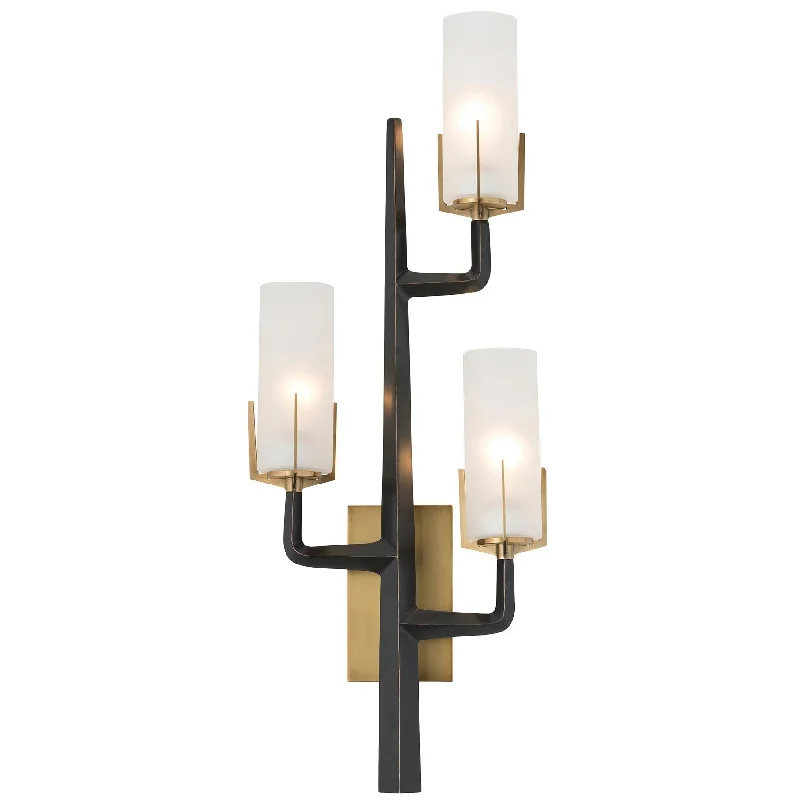 Track lighting with clear glass shadesglass wall lamps with frosted glass for soft, diffused lightGriffin Wall Light Track lighting with clear glass shadesglass wall lamps with frosted glass for soft, diffused lightGriffin Wall Light