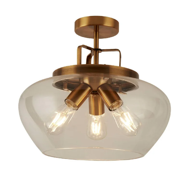 Dimmable track lighting for home officesBoule 3 Light Bronze/Satin Silver and Clear Glass Semi Flush Ceiling Light Dimmable track lighting for home officesBoule 3 Light Bronze/Satin Silver and Clear Glass Semi Flush Ceiling Light