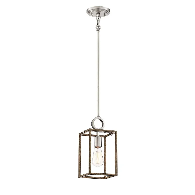 Industrial Pendant Lighting for Machine ShopsCountry Estates 7 in. Pendant Light Brushed Nickel Finish Industrial Pendant Lighting for Machine ShopsCountry Estates 7 in. Pendant Light Brushed Nickel Finish