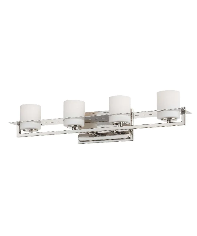 Track lighting with integrated LED drivers6464-1-613 - Polished Nickel 4 Light Compositions Bath Vanity Track lighting with integrated LED drivers6464-1-613 - Polished Nickel 4 Light Compositions Bath Vanity