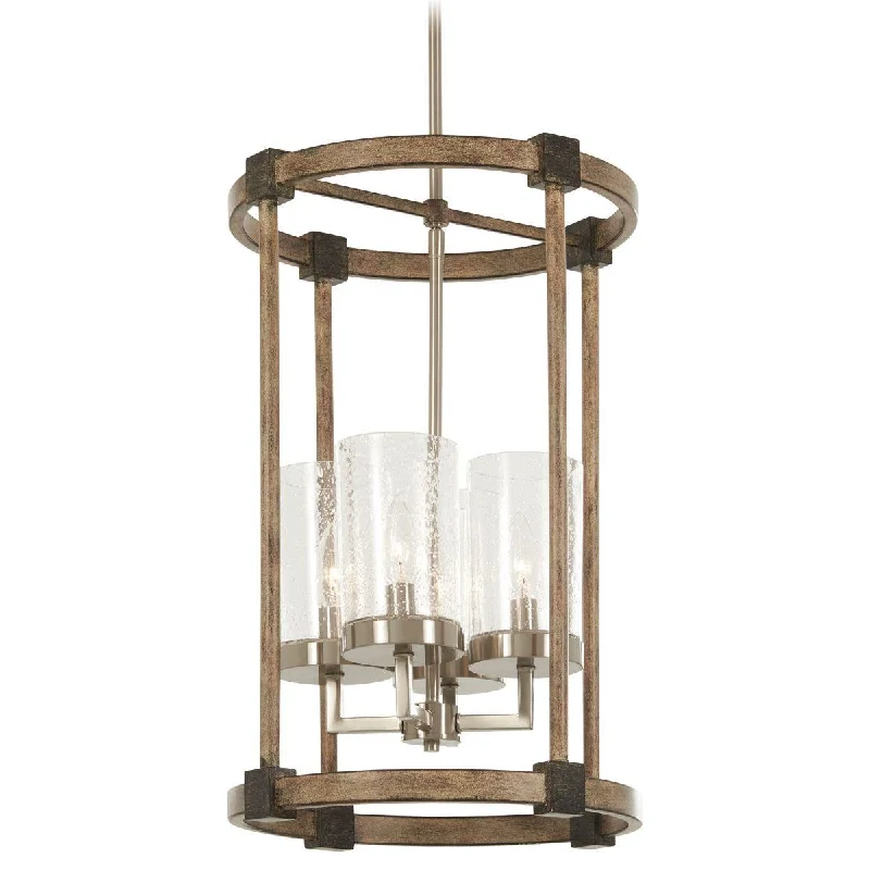 Energy - Efficient Industrial Lighting for Cost - SavingsBridlewood 15 in. 4 Lights Pendant Light Brushed Nickel Finish Energy - Efficient Industrial Lighting for Cost - SavingsBridlewood 15 in. 4 Lights Pendant Light Brushed Nickel Finish