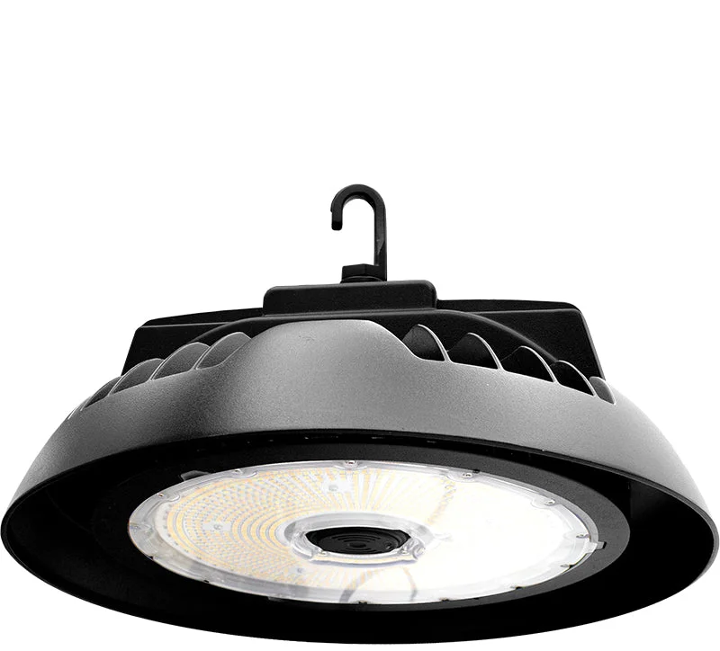 Wireless track lighting for easy installationLED UFO HIGH BAY BLACK 120‐277V, Color Temp Select 3000K-5000K, Wattage Select 100W/120W/150W Wireless track lighting for easy installationLED UFO HIGH BAY BLACK 120‐277V, Color Temp Select 3000K-5000K, Wattage Select 100W/120W/150W