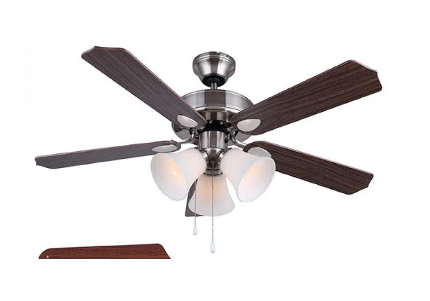 Track lighting for high - ceiling spacesCanarm Rue CF42RUE5BN 42" Ceiling Fan in Brushed Nickel Track lighting for high - ceiling spacesCanarm Rue CF42RUE5BN 42" Ceiling Fan in Brushed Nickel