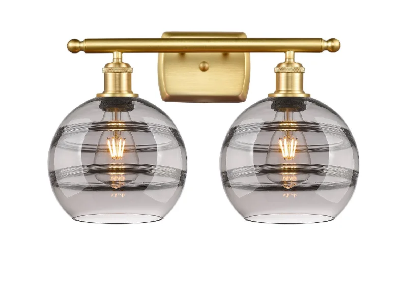Industrial Lighting for Woodworking FactoriesBallston Two Light Bath Vanity