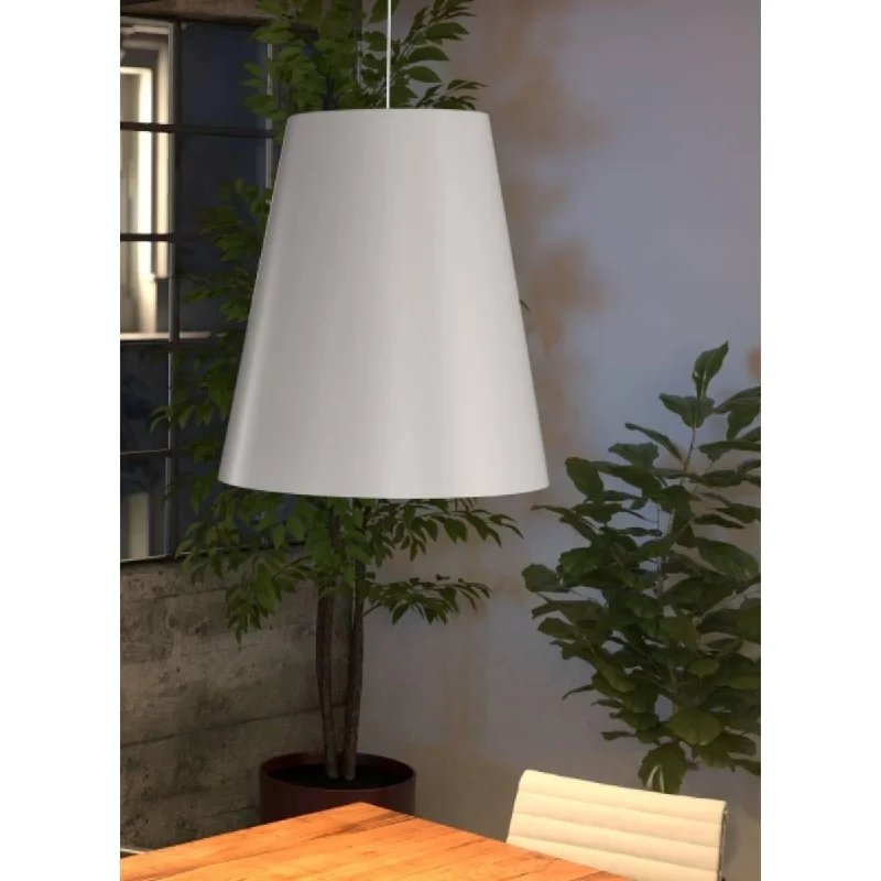 Industrial Lighting for Metal Fabrication ShopsGUNNAR 24 in. Pendant Light White Finish Industrial Lighting for Metal Fabrication ShopsGUNNAR 24 in. Pendant Light White Finish