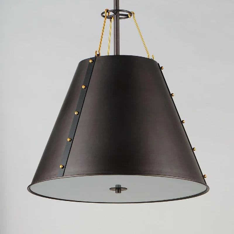 Dimmable Industrial Lighting for Ambiance ControlTrestle 20 in. 3 Lights Pendant Light Bronze Finish Dimmable Industrial Lighting for Ambiance ControlTrestle 20 in. 3 Lights Pendant Light Bronze Finish