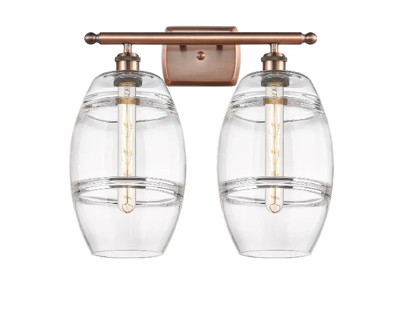 Industrial Lighting for Printing Press FacilitiesBallston Two Light Bath Vanity