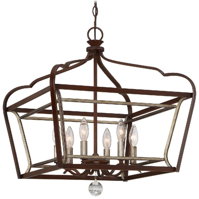 Industrial Lighting for Automotive Manufacturing PlantsAstrapia 20 in. 6 Lights Pendant Light Brown Finish Industrial Lighting for Automotive Manufacturing PlantsAstrapia 20 in. 6 Lights Pendant Light Brown Finish