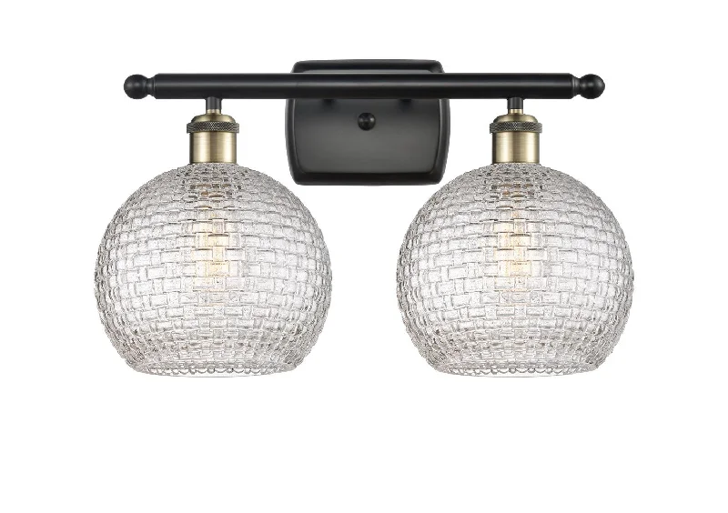 Industrial Lighting for Metal Fabrication ShopsBallston Two Light Bath Vanity