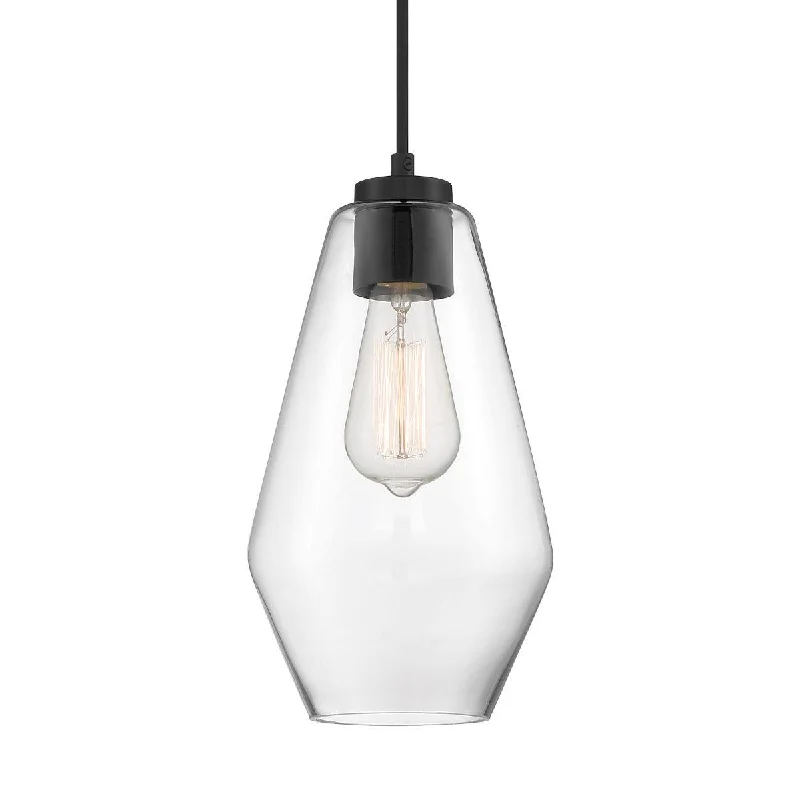 Adjustable Industrial Lighting for Flexible IlluminationClarity 7 in. Pendant Light Black Finish Adjustable Industrial Lighting for Flexible IlluminationClarity 7 in. Pendant Light Black Finish