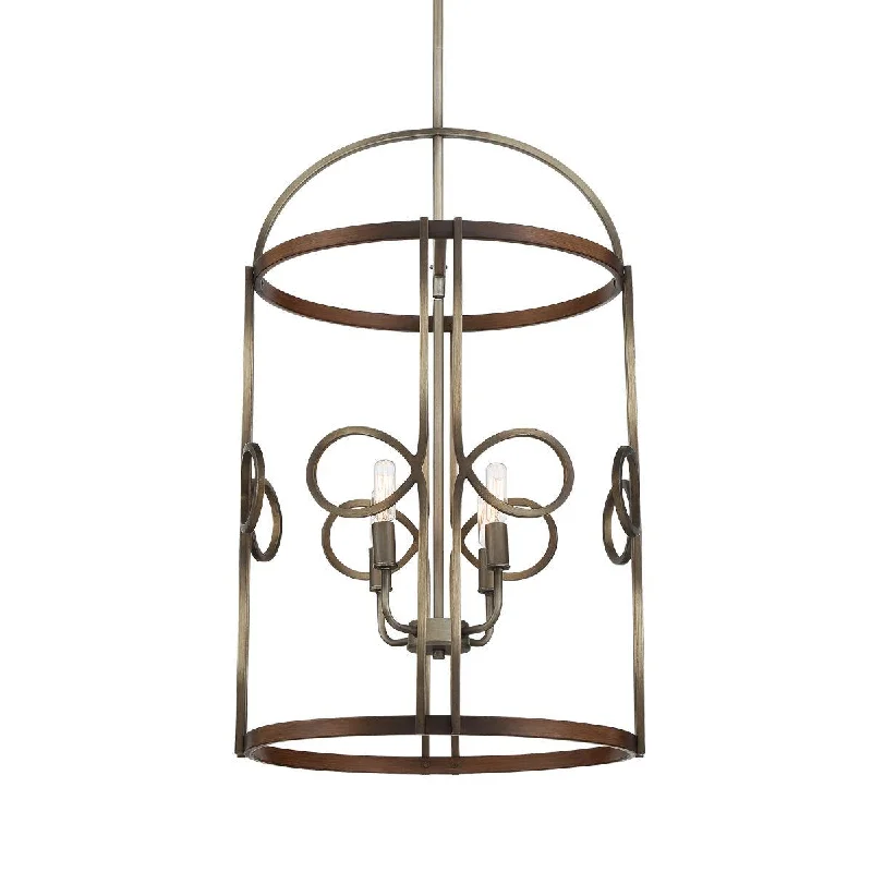 Industrial Lighting for Furniture FactoriesYorkville 18 In. 4 Lights Pendant Light Bronze Finish Industrial Lighting for Furniture FactoriesYorkville 18 In. 4 Lights Pendant Light Bronze Finish