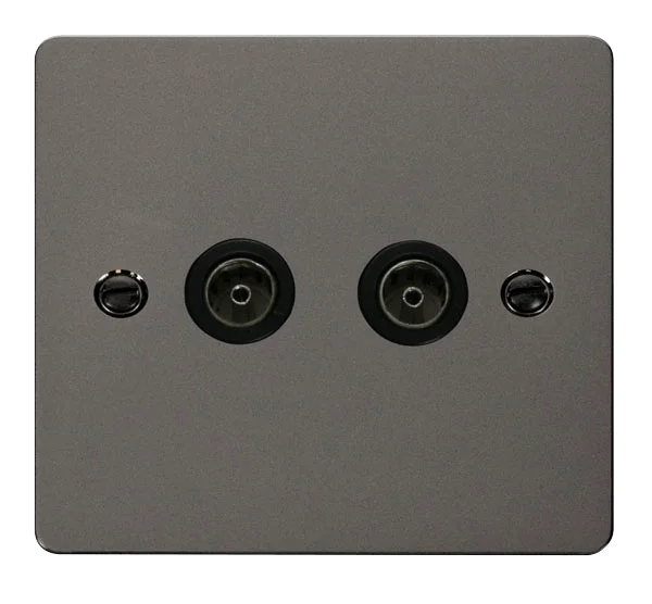 Track lighting for outdoor gardensDefine 2 Gang Coaxial Socket